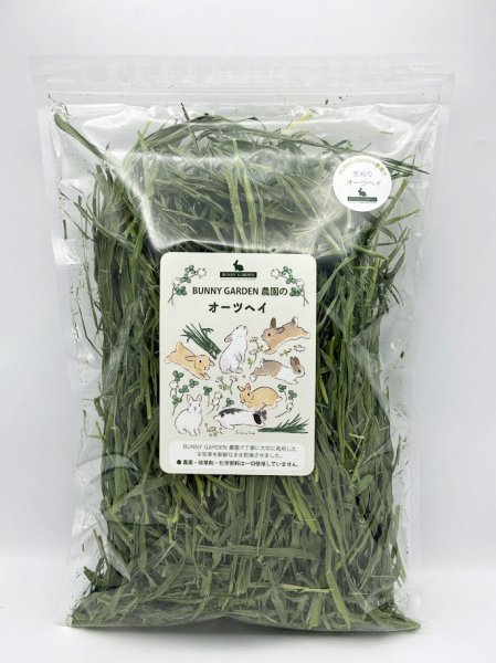 画像1: BUNNY GARDEN農園シリーズ / 冬刈りオーツヘイ  100g (1)