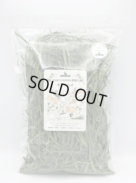 画像1: BUNNY GARDEN農園シリーズ / 冬刈りオーツヘイ  100g (1)